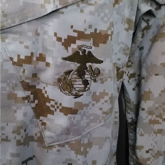 American Apparel military shirt Sz M - Picture 4 of 10